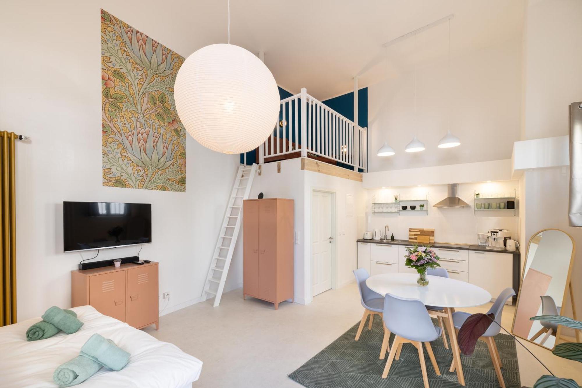 Great 1-Room Loft Berlin Luaran gambar